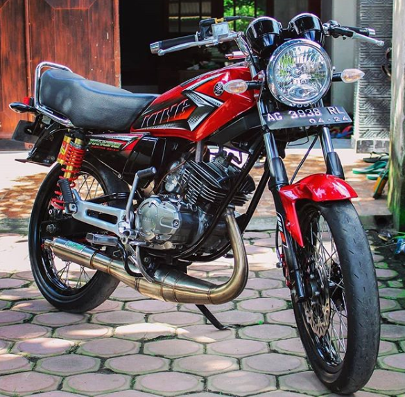 Modifikasi Motor Rx King Standar

