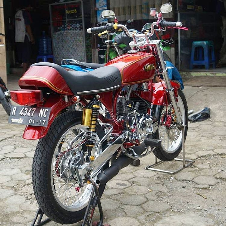 Rx King Biru Modif Minimalis
