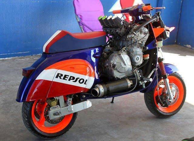 Vespa Drag Indonesia

