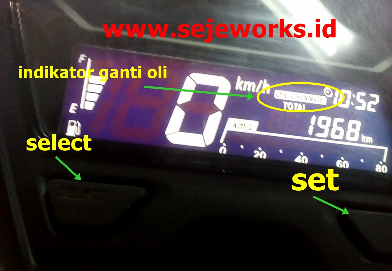 Cara Reset Honda Vario 150
