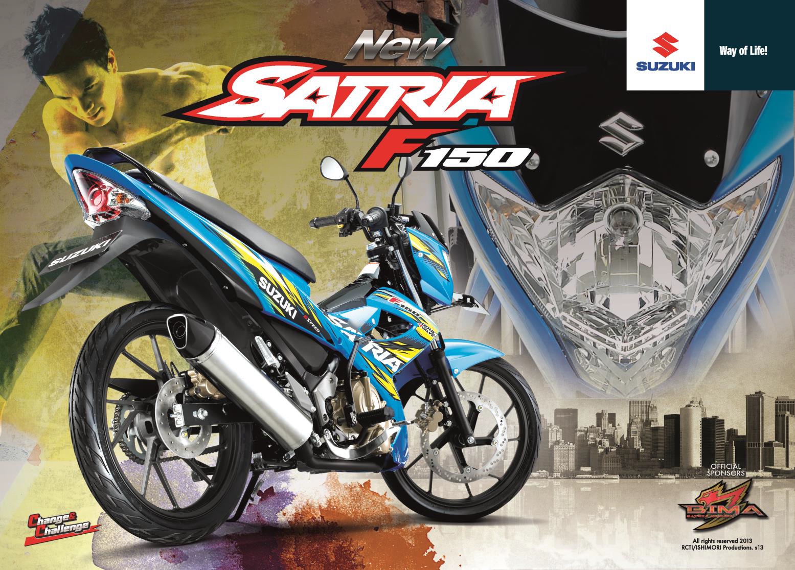 Suzuki New Satria F150

