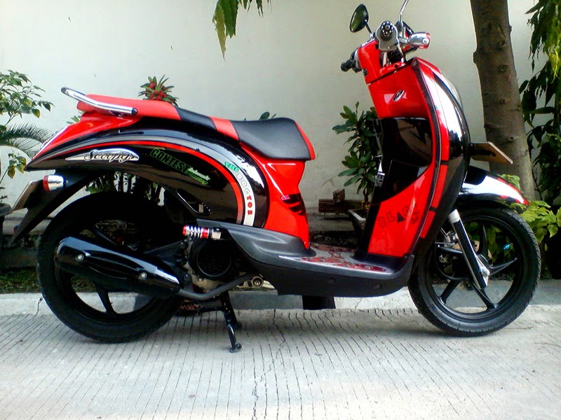 Warna Pelek Motor Scoopy Keren
