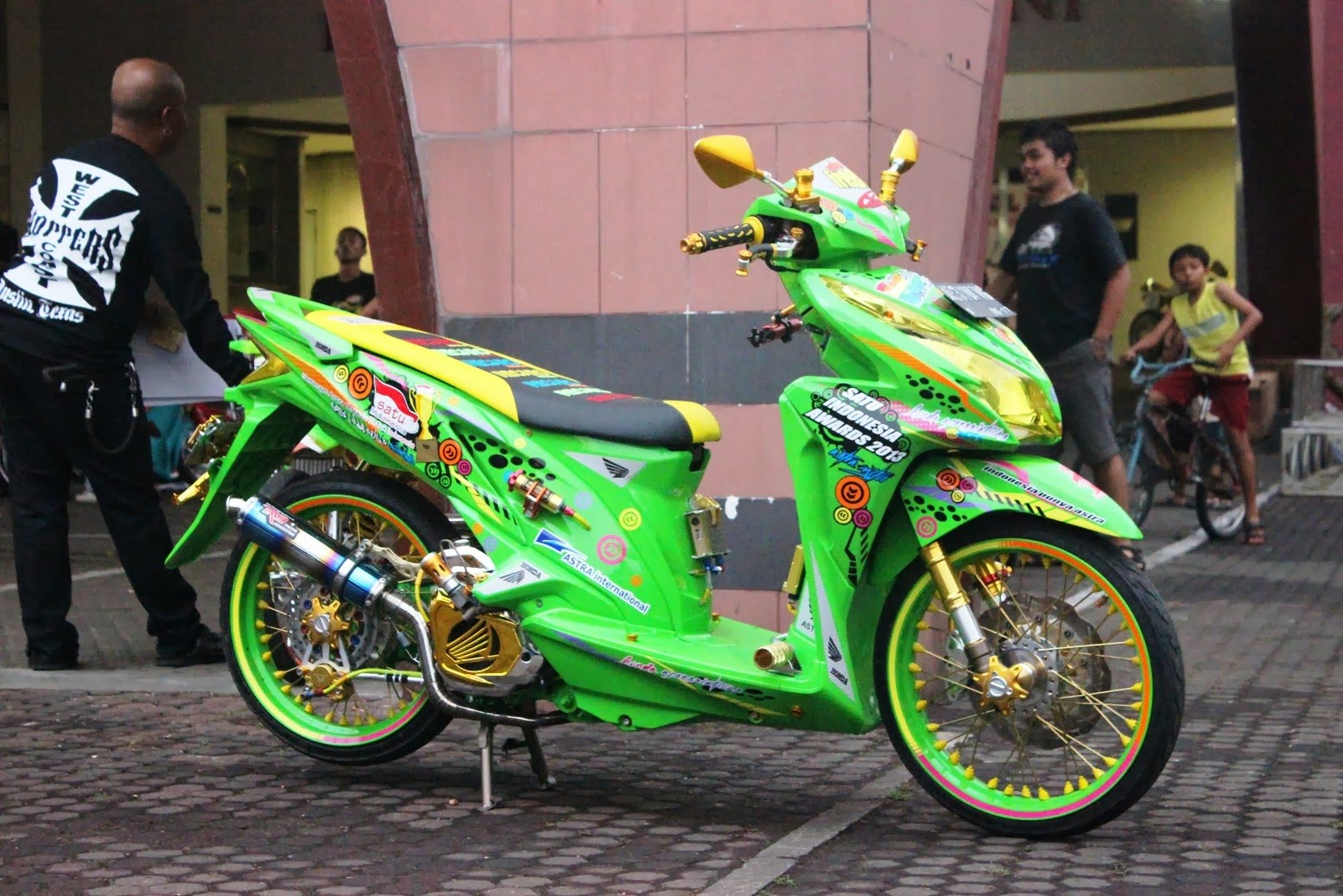 Honda Vario 150 Modifikasi Ceper
