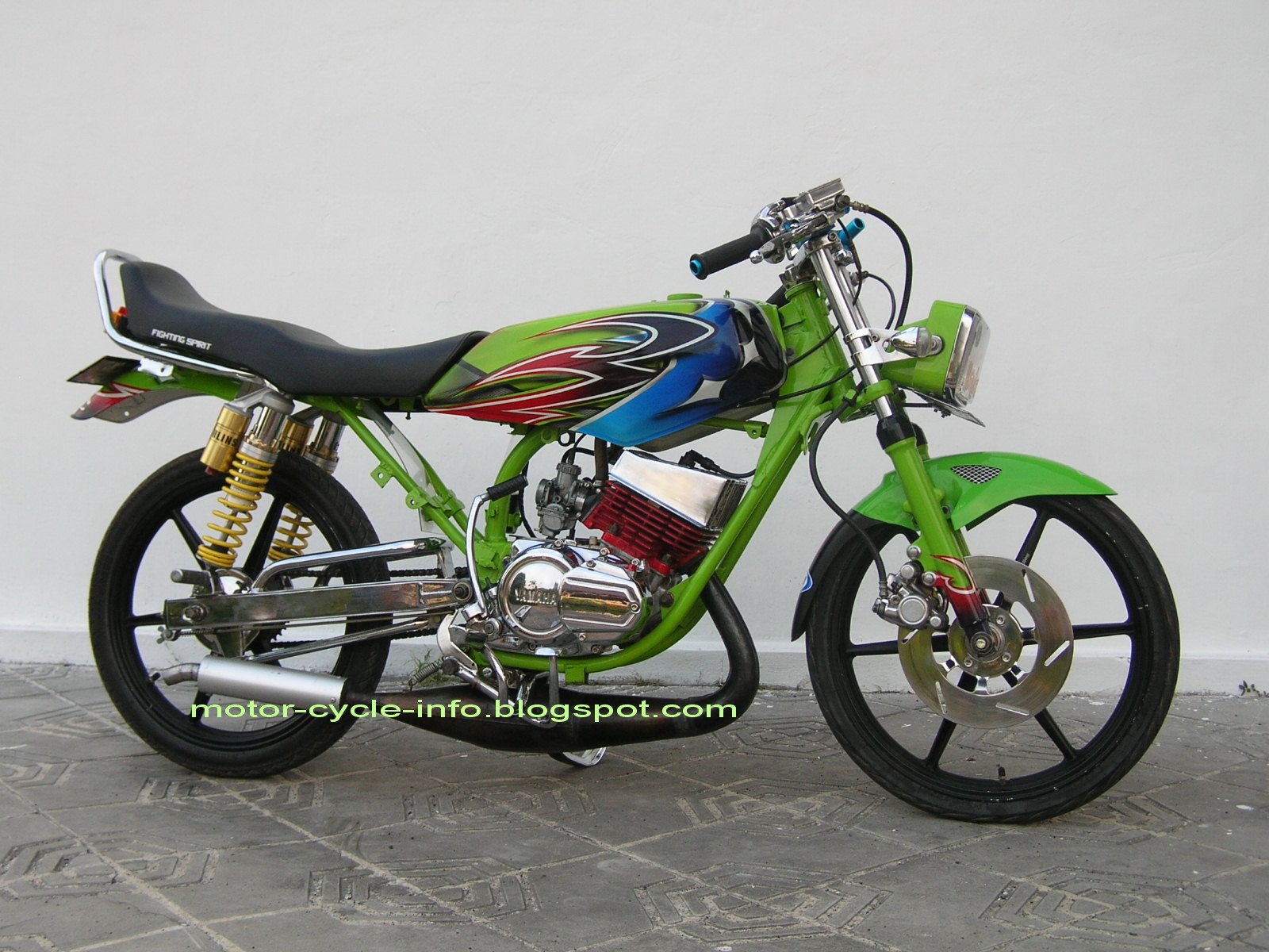 Modifikasi Rx King Hijau
