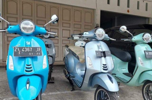Motor Vespa Dulu
