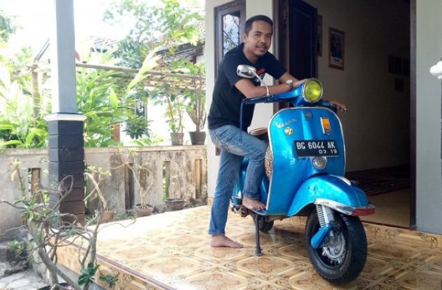 Modifikasi Vespa Super
