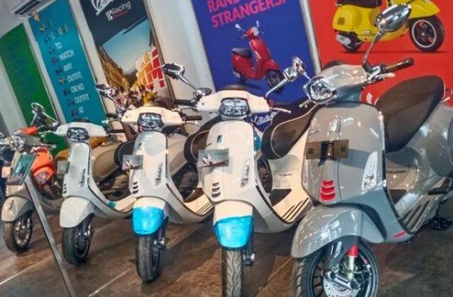 Harga Sepeda Motor Vespa Matic
