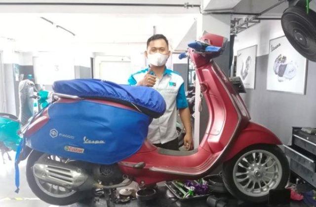 Servis Vespa Matic
