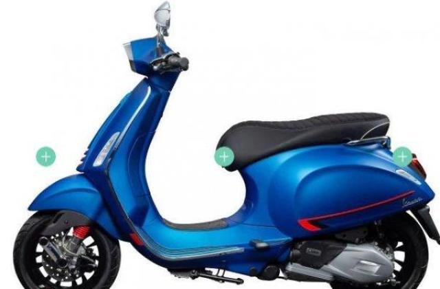 Kapasitas Tangki Vespa Sprint
