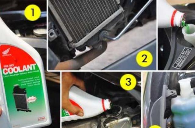 Letak Air Radiator Vario 150

