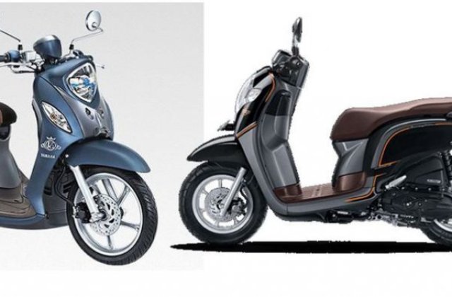 Yamaha Mio Fino Vs Honda Scoopy
