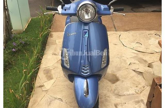 Vespa Matic Biru Muda
