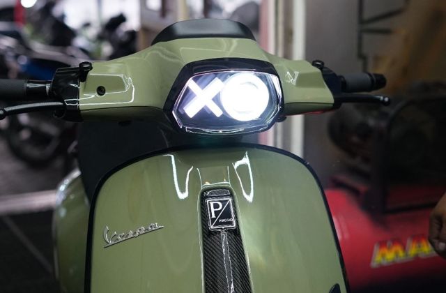 Modifikasi Vespa Matic Primavera

