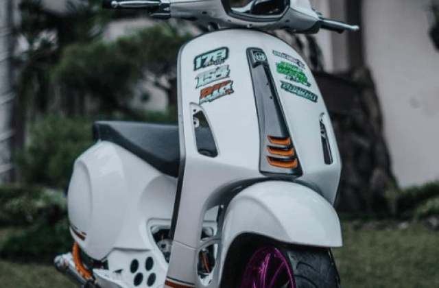 Modifikasi Vespa Matic
