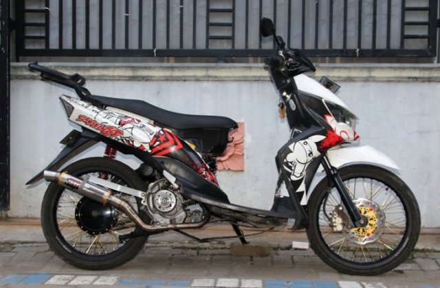 Modifikasi Yamaha Mio Gt
