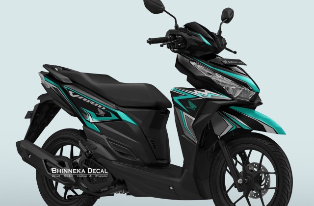 Honda Vario 150 Modifikasi Stiker
