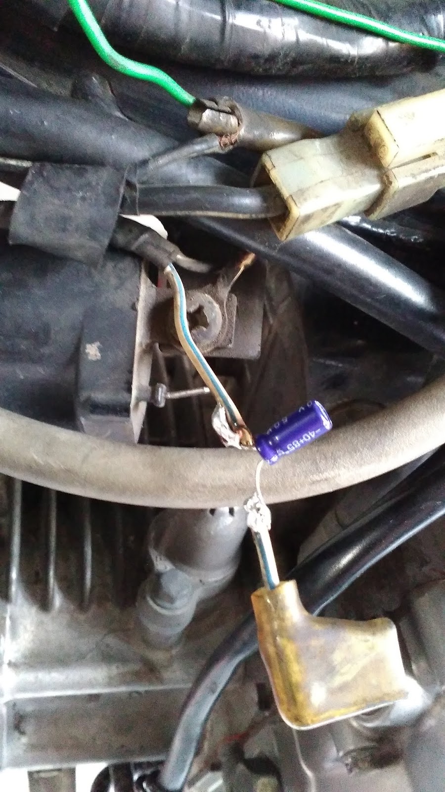 Cara Pasang Koil Motor 2 Kaki

