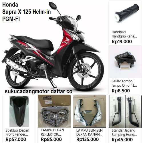 Sistem Suplai Bahan Bakar Pada Honda Supra X 125 Fi
