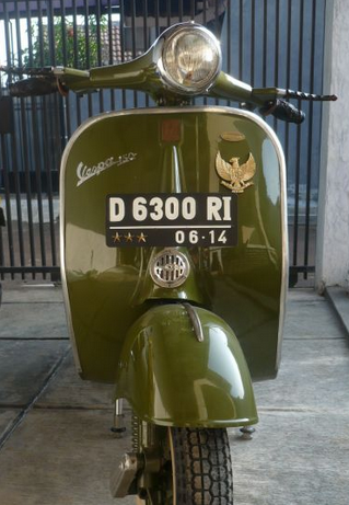 Ciri Ciri Vespa Kongo
