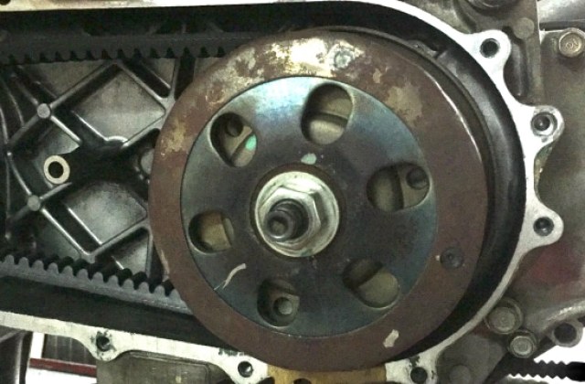 Cara Melubangi Mangkok Kopling Motor Matic
