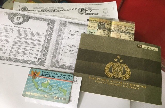 Surat Motor Terdiri Dari Apa Saja

