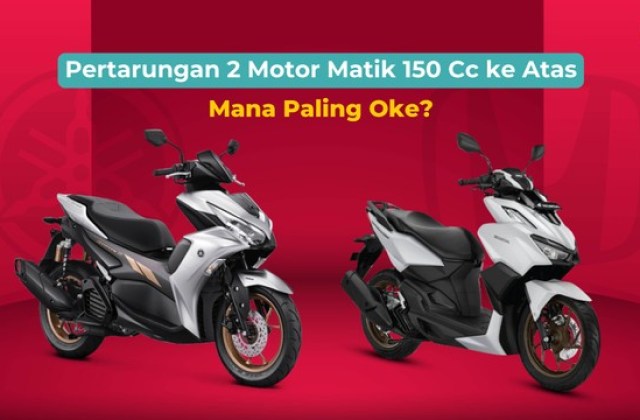 Honda Vario 150 Vs Yamaha Aerox
