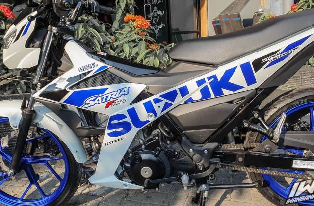 Ukuran Velg Belakang Pada Suzuki All New Satria F150
