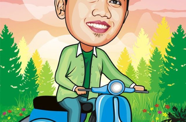Orang Naik Vespa
