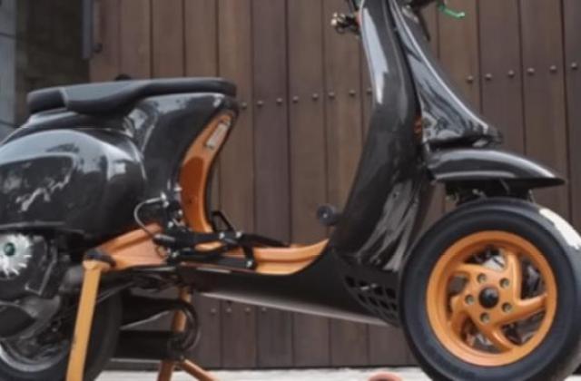Vespa Pts Modifikasi
