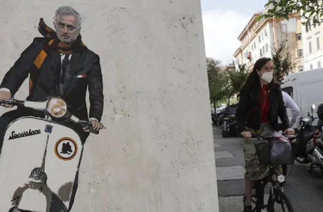 Mural Vespa
