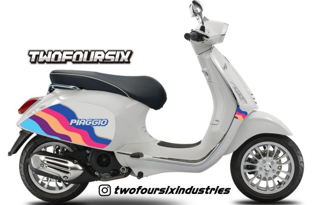 Body Vespa Matic Bekas
