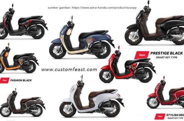 Berapa Warna Scoopy 2022
