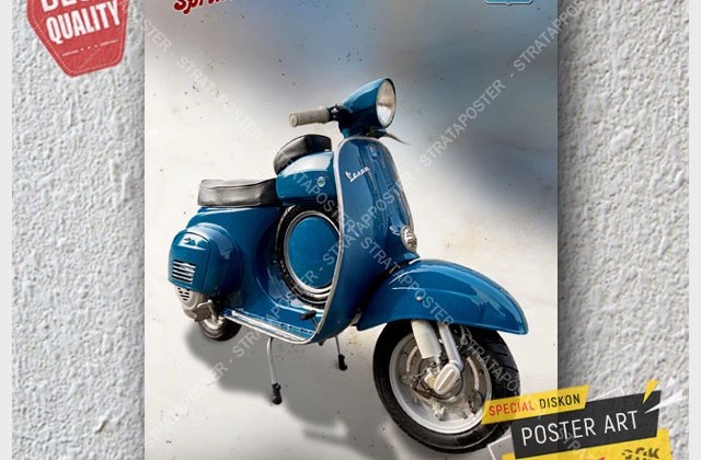 Poster Vespa Vintage
