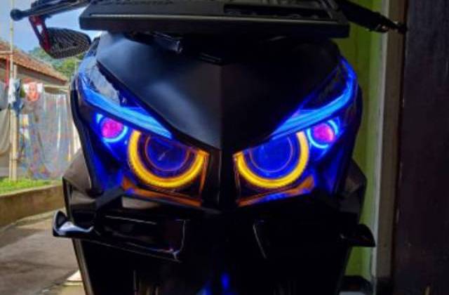 Vario 150 Modif Lampu Proji
