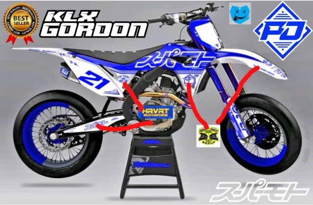 Modifikasi Klx Body Gordon
