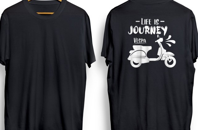 Kaos Vespa Unik
