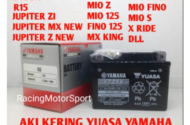 Harga Aki Yamaha Mio

