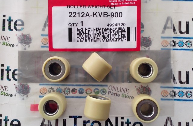 Ukuran Roller Standar Vario 110 Karbu
