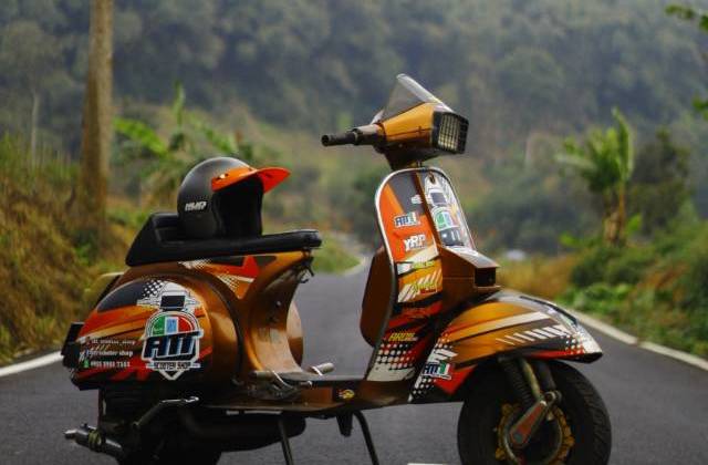 Modifikasi Vespa Excel
