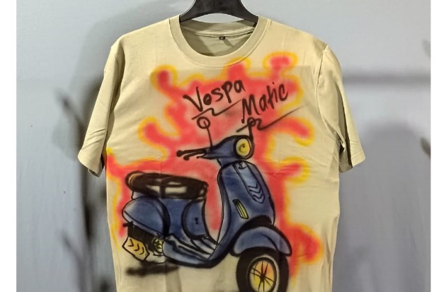 Vespa Airbrush Design
