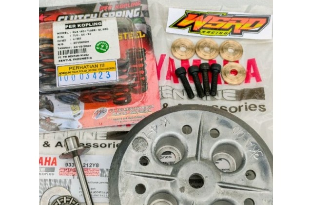Modif Rumah Kopling Rx King Pakai Bearing
