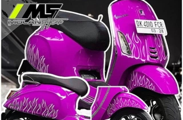 Vespa Sprint Pink
