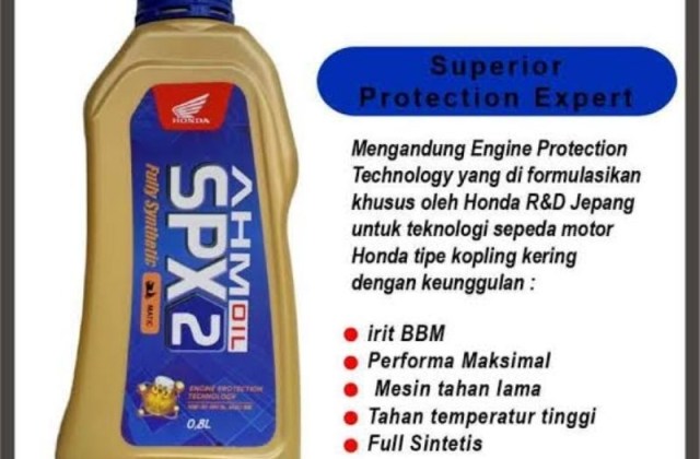 Keunggulan Oli Spx 2 Matic
