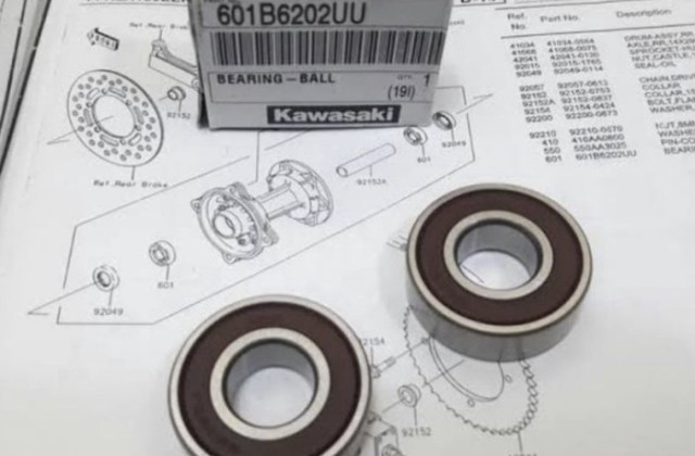 Ukuran Bearing Belakang Klx
