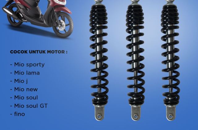 Daftar Ukuran Panjang Shock Belakang Motor Yamaha
