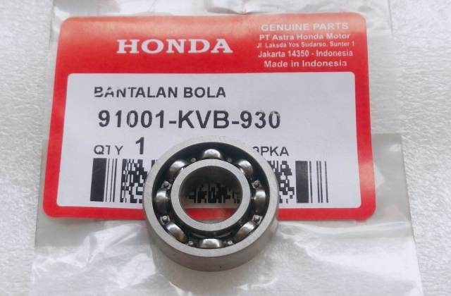 Ukuran Bearing Water Pump Vario 125
