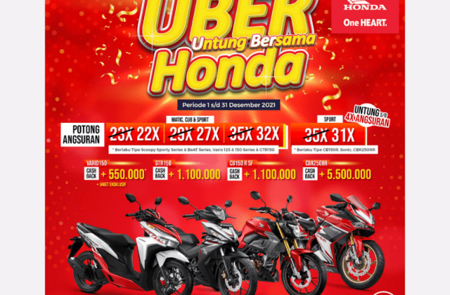 Cicilan Honda Vario 150 Terbaru 2021
