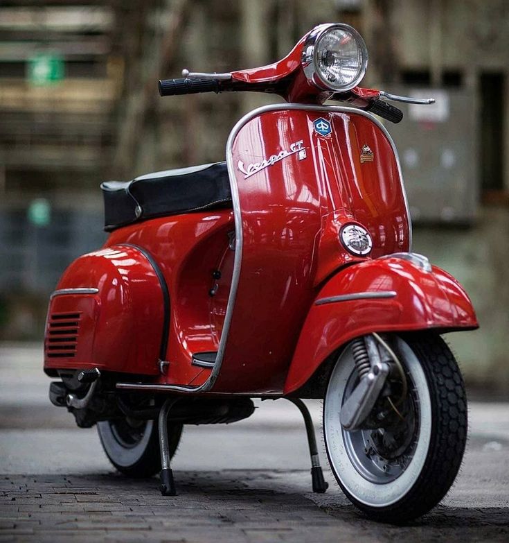 Red Vespa
