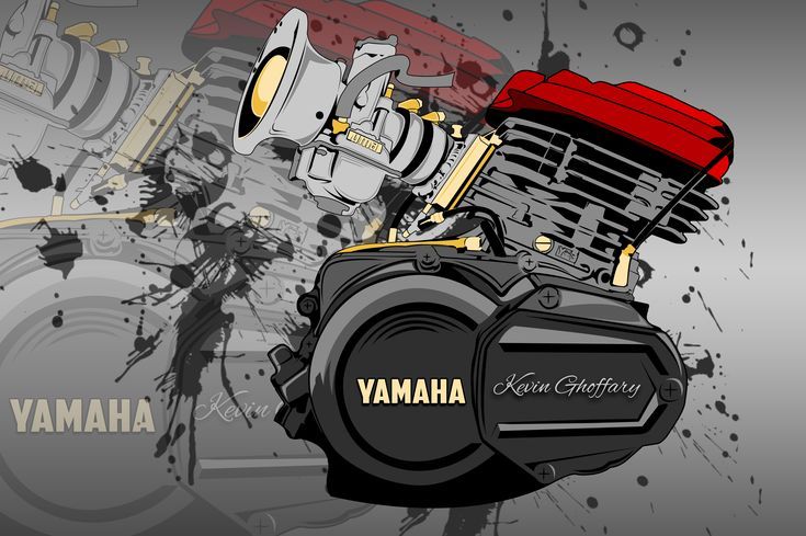 Gambar Mesin Motor Animasi
