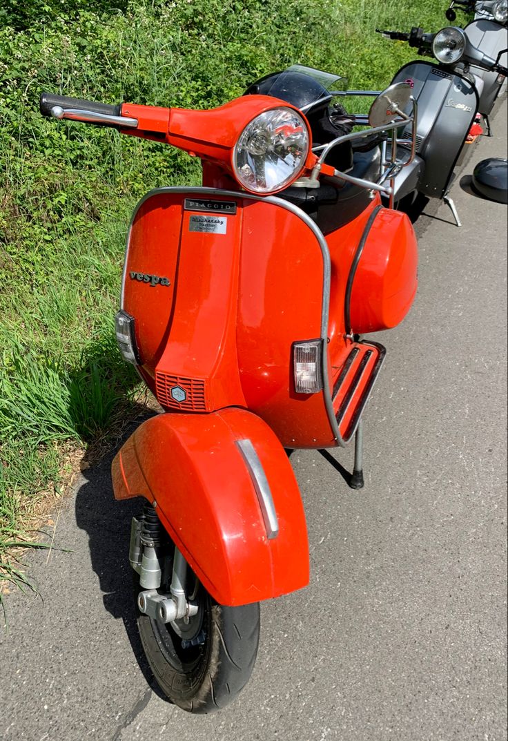 Vespa Px Orange
